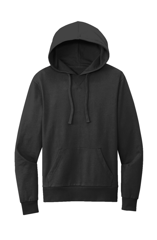 Organic French Terry Pullover Hoodie - Black