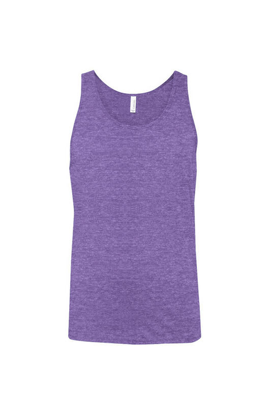 Unisex triblend tank top